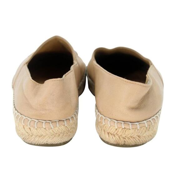 Chanel Espadrille 37 Cc Monogram Leather Cap Toe Flats CC-S0207P-C045 - Picture 9 of 11